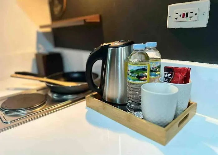 شقة Modern Classic 1 Bedroom Air Residences Makati *