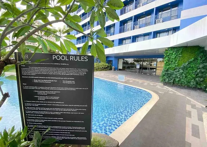 Modern Classic 1 Bedroom Air Residences Makati Apartment Manila